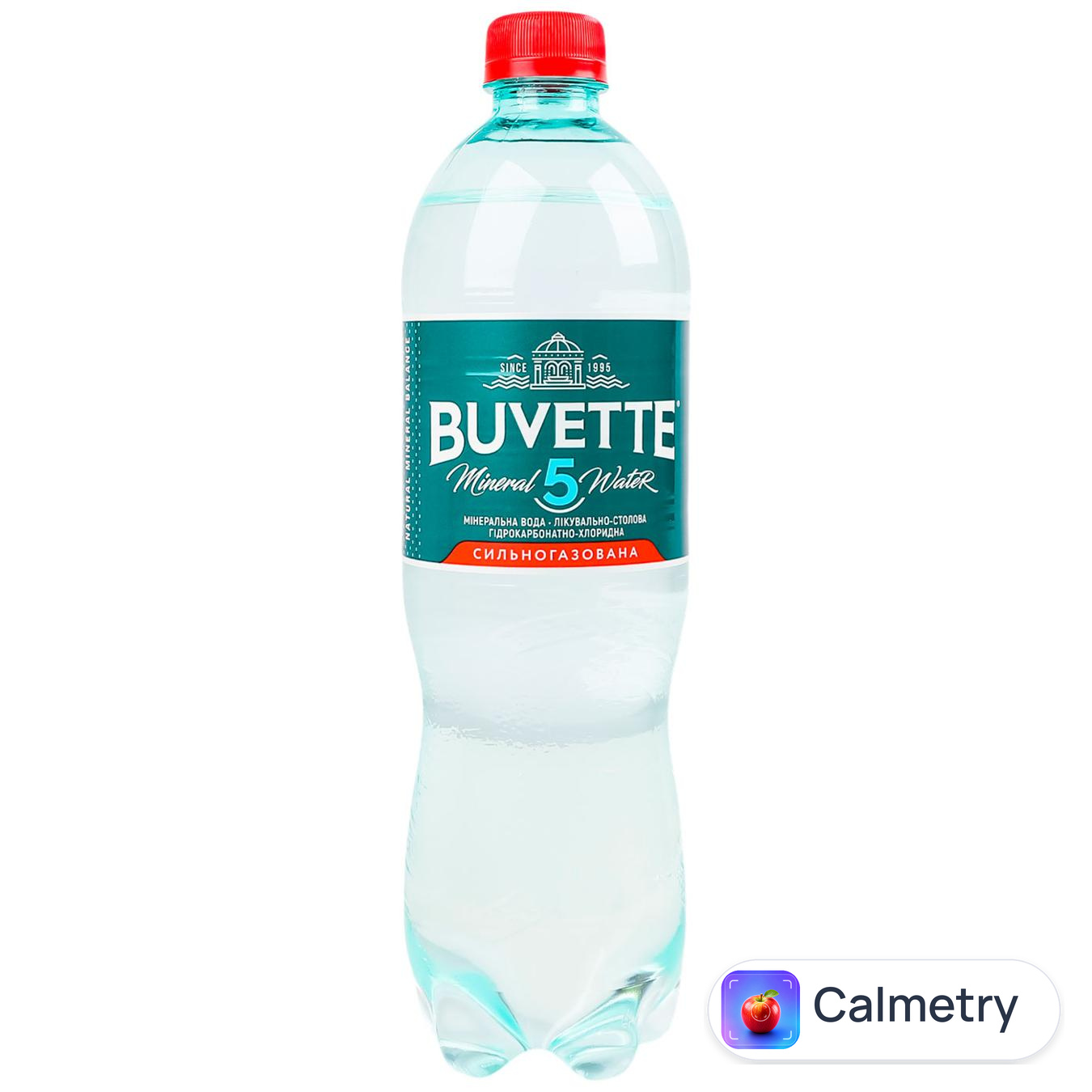 Вода мінеральна Buvette 5 сильногазована 0,75л