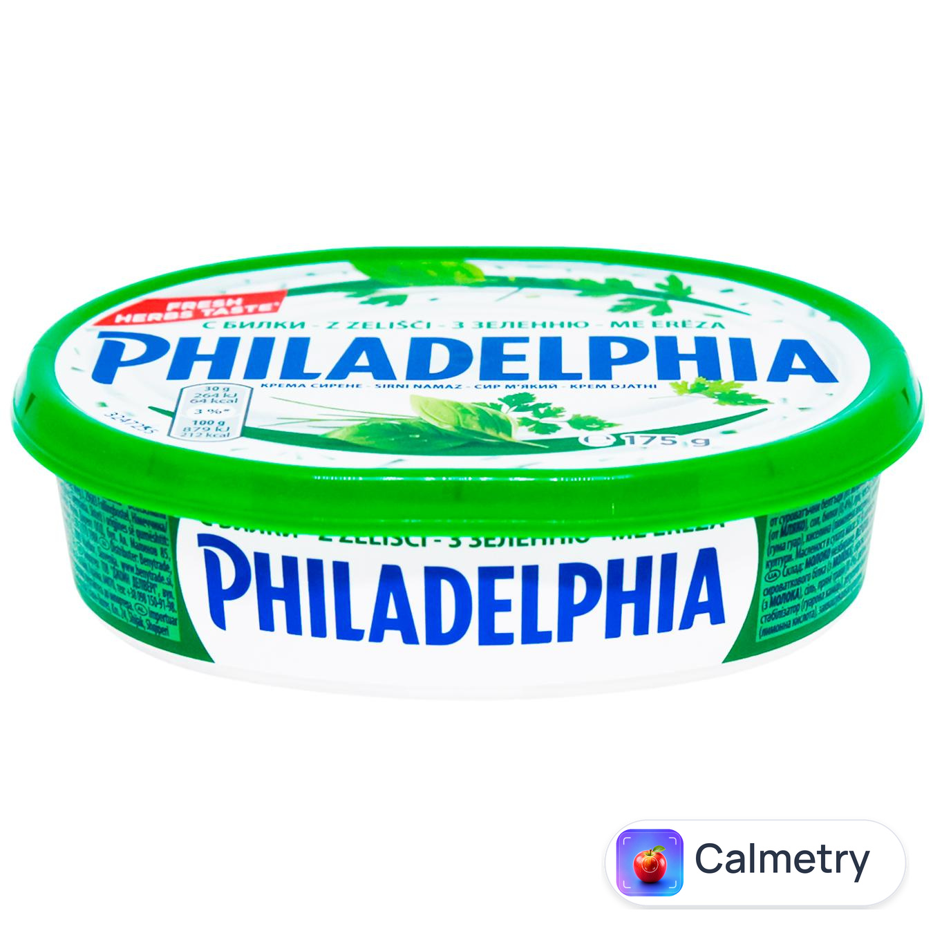 Крем-сир Philadelphia з зеленню 59% 175г