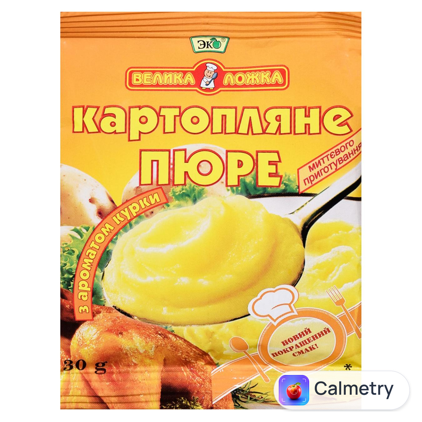 Пюре картопляне Эко зі смаком курки 30г