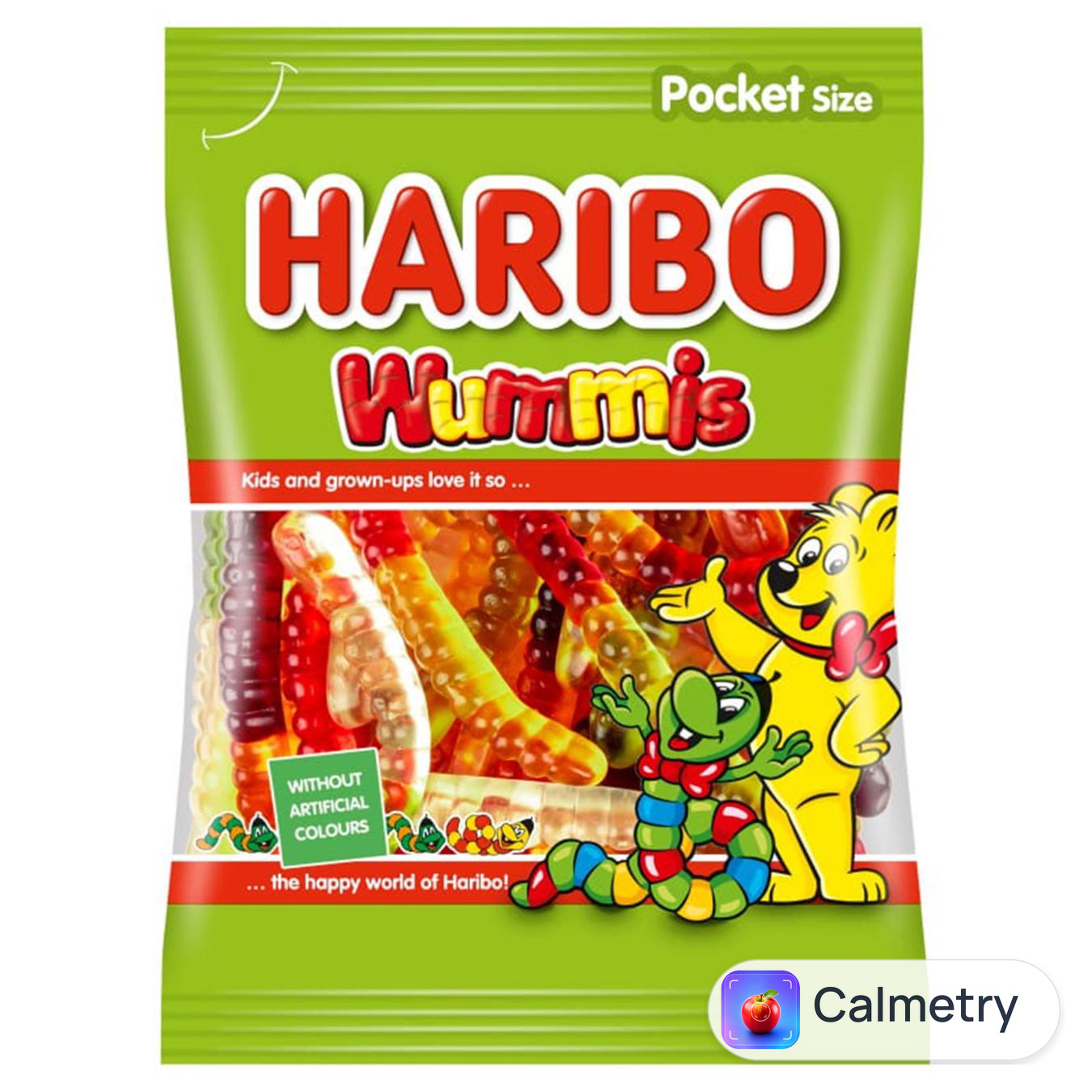 Цукерки Haribo Хробаки 100г — фото продукту