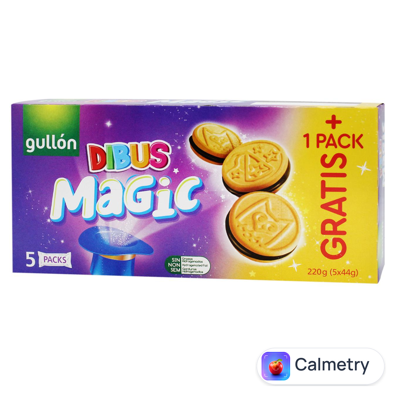Печиво-сендвіч Gullon Magic з шоколадним кремом 220г