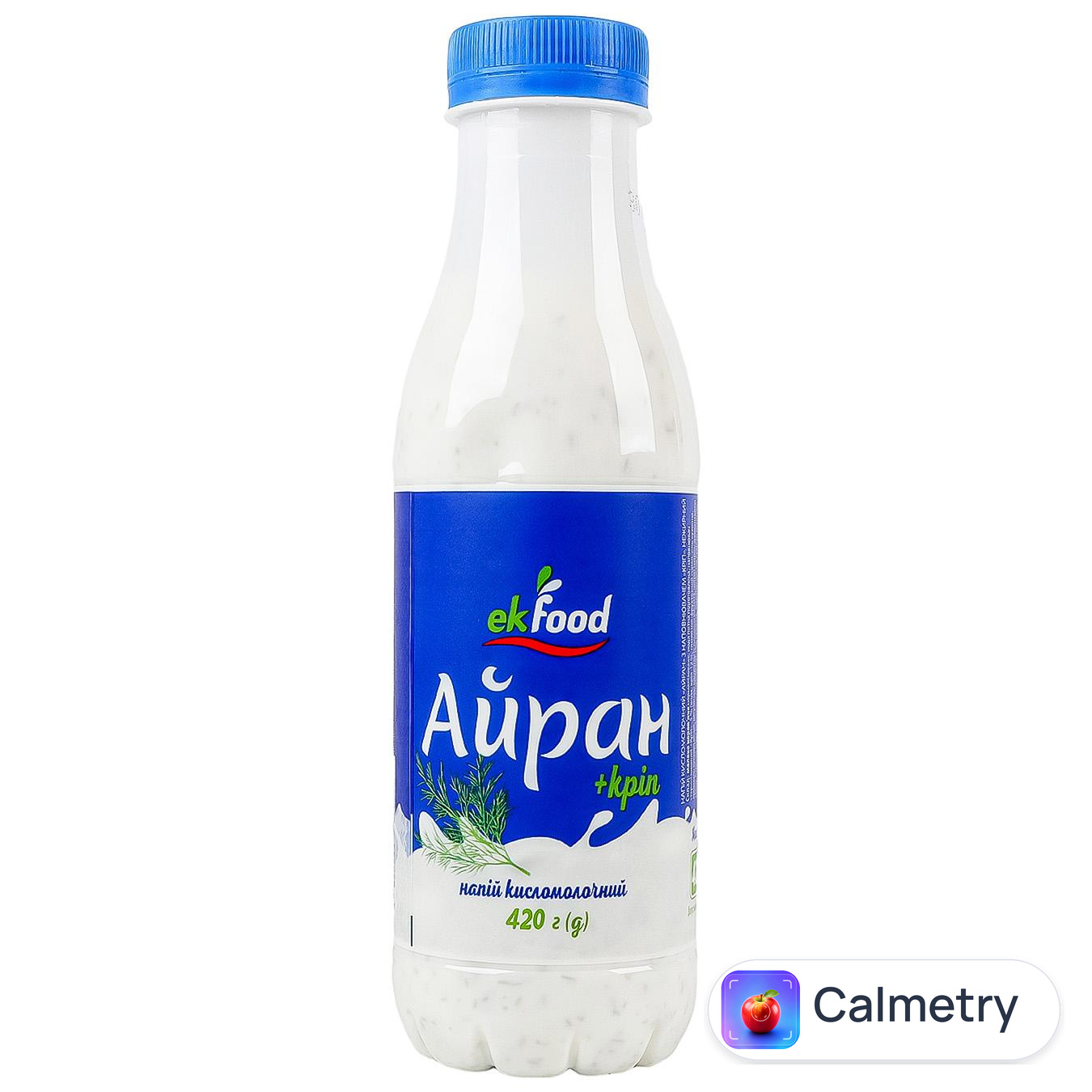 Айран Ekfood + кріп нежирний 420г