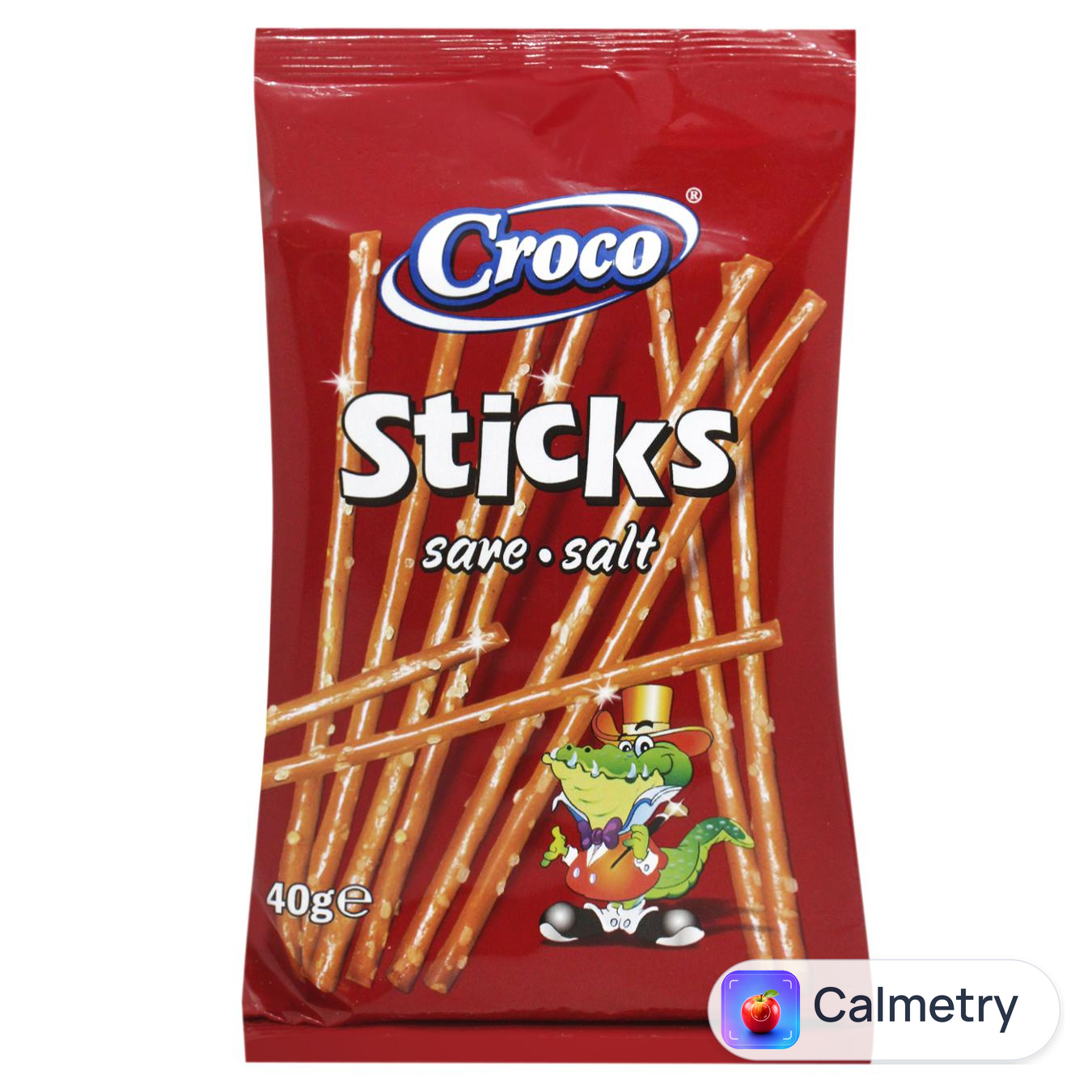 Соломка Croco Sticks з сіллю 40г — фото продукту