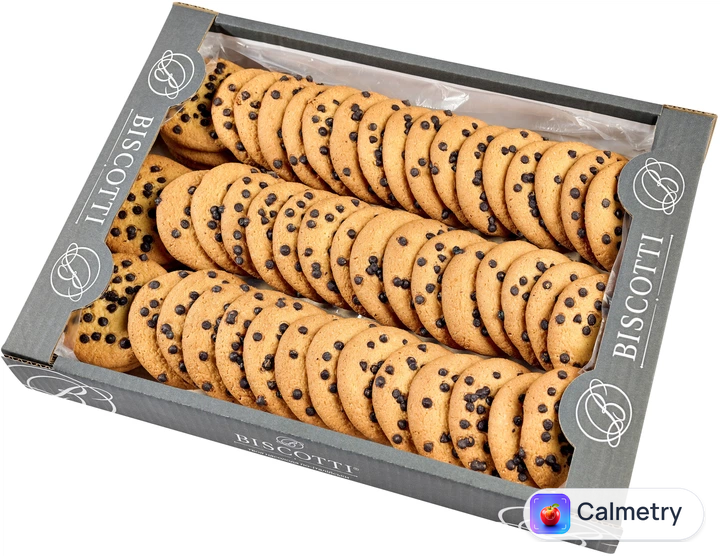 Печиво BISCOTTI Американське зі шматочками глазурі 1.3 кг
