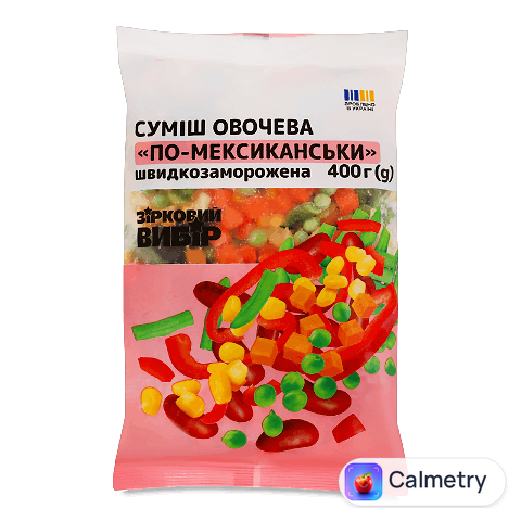 Суміш овочева Зірковий вибір поМексиканськи шв/зам, 400г