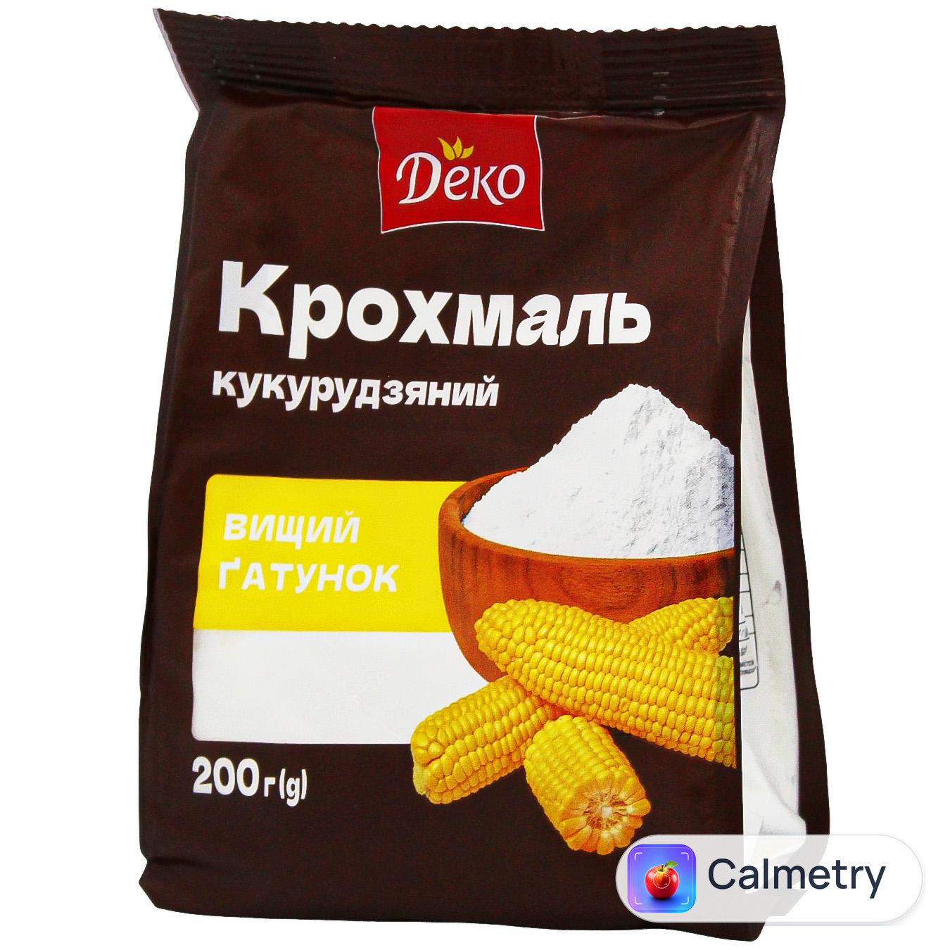 Крохмаль Деко кукурудзяний сухий 200г Deko