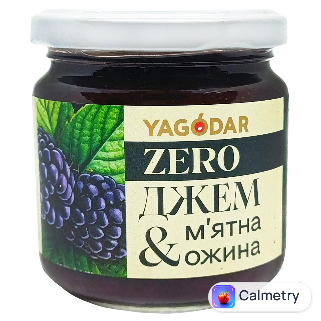 Джем Yagodar М'ята-ожина 210г