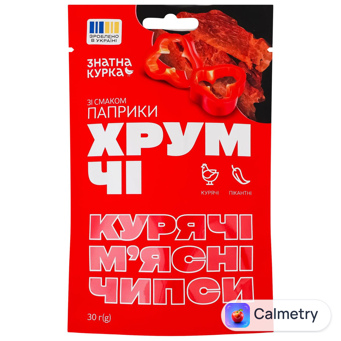Чипси курячі Знатна Курка ХрумЧі зі смаком паприки 30г