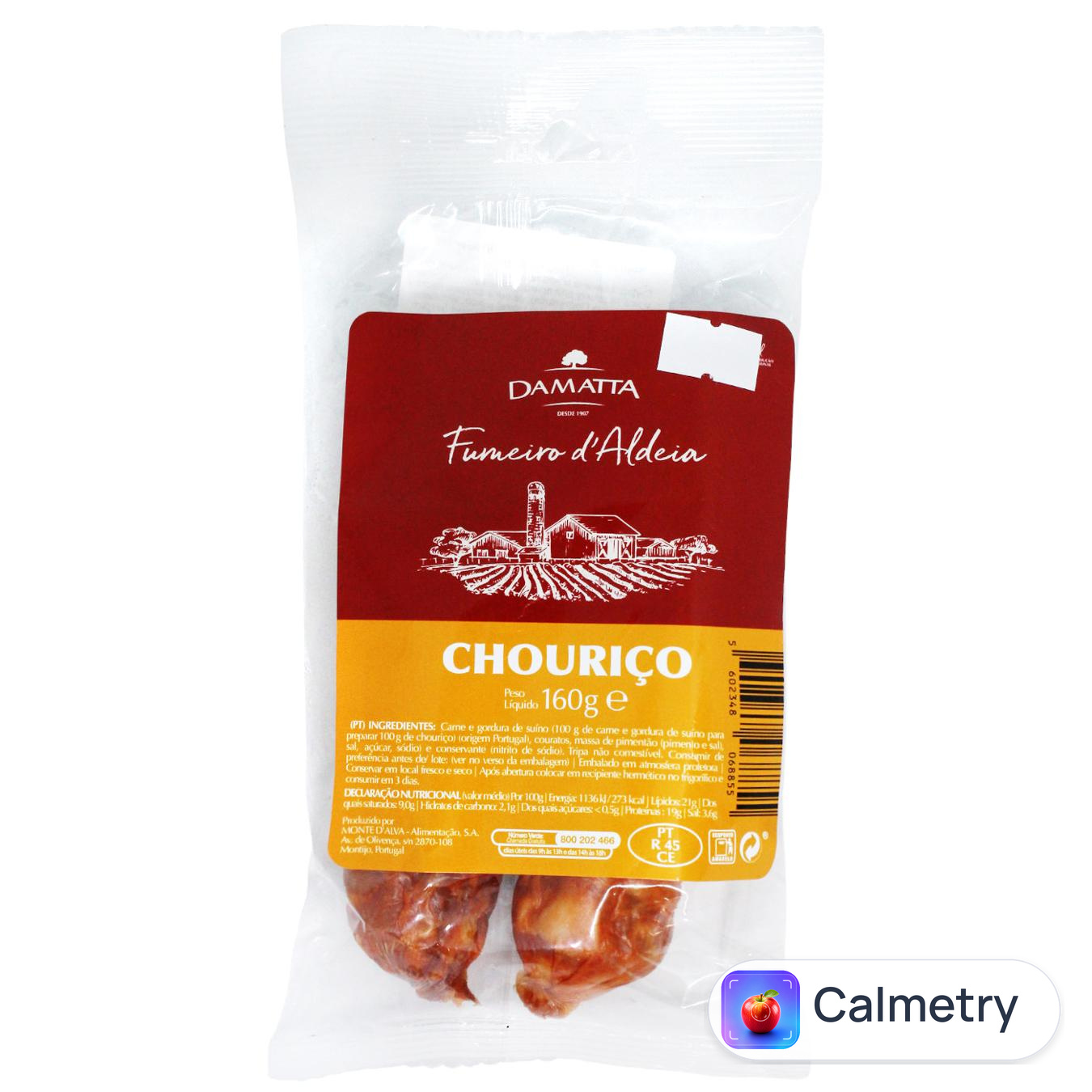 Чорізо Damatta Fumeiro d'Aldeia 160г