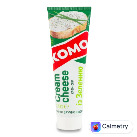 Крем-сир Комо із зеленню 60%