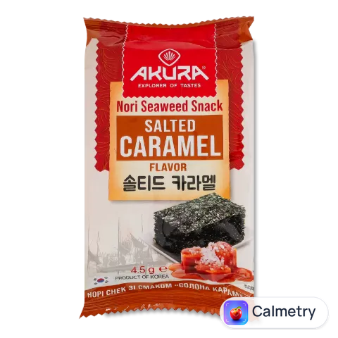 Норі-снек Akura смак солона карамель