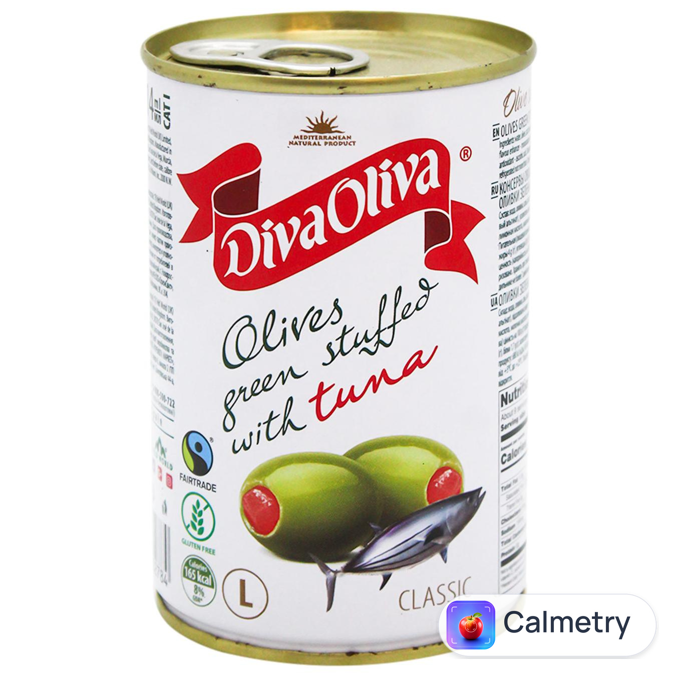 Оливки Diva Oliva з тунцем 314мл