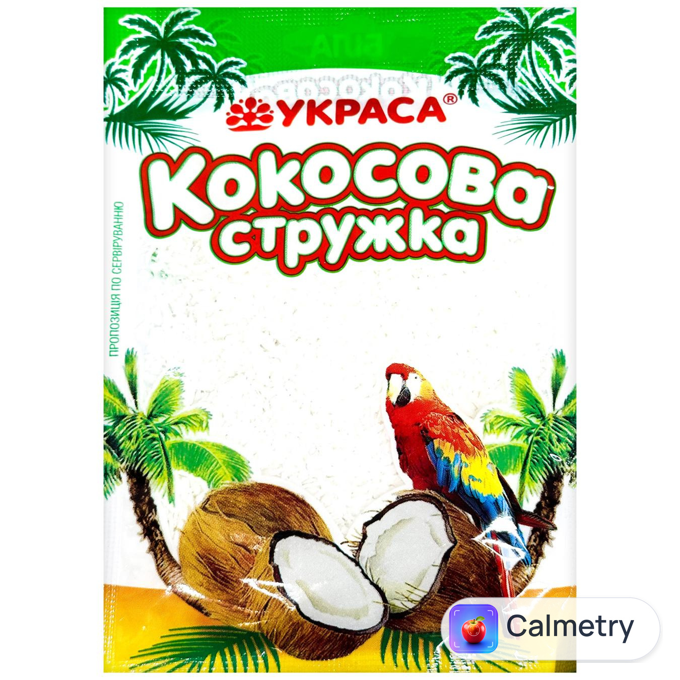 Кокосова стружка Украса в асортименті 25г