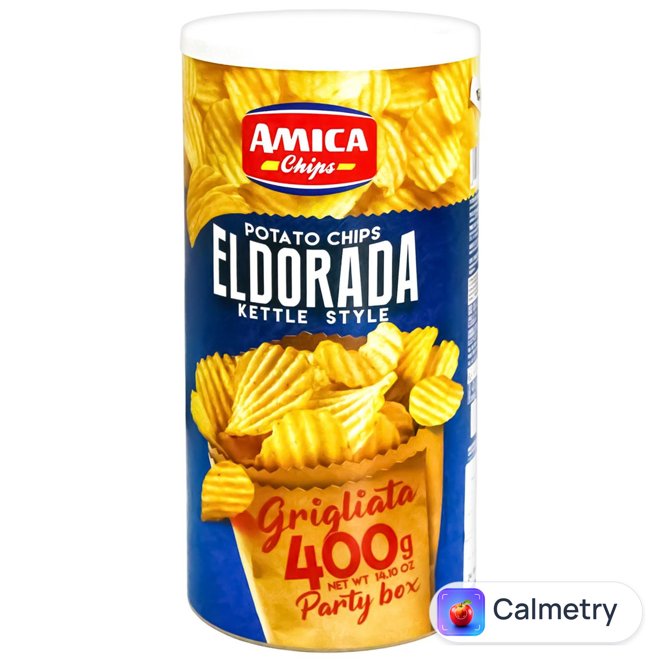 Чипси Amica Eldorada Kettle Style Grigliata картопляні рифлені 400г