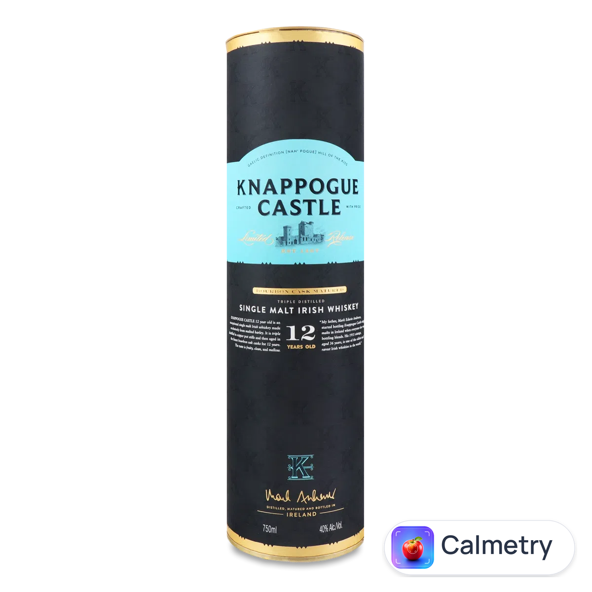Віскі Knappogue Castle 12 років в коробці 0,75л