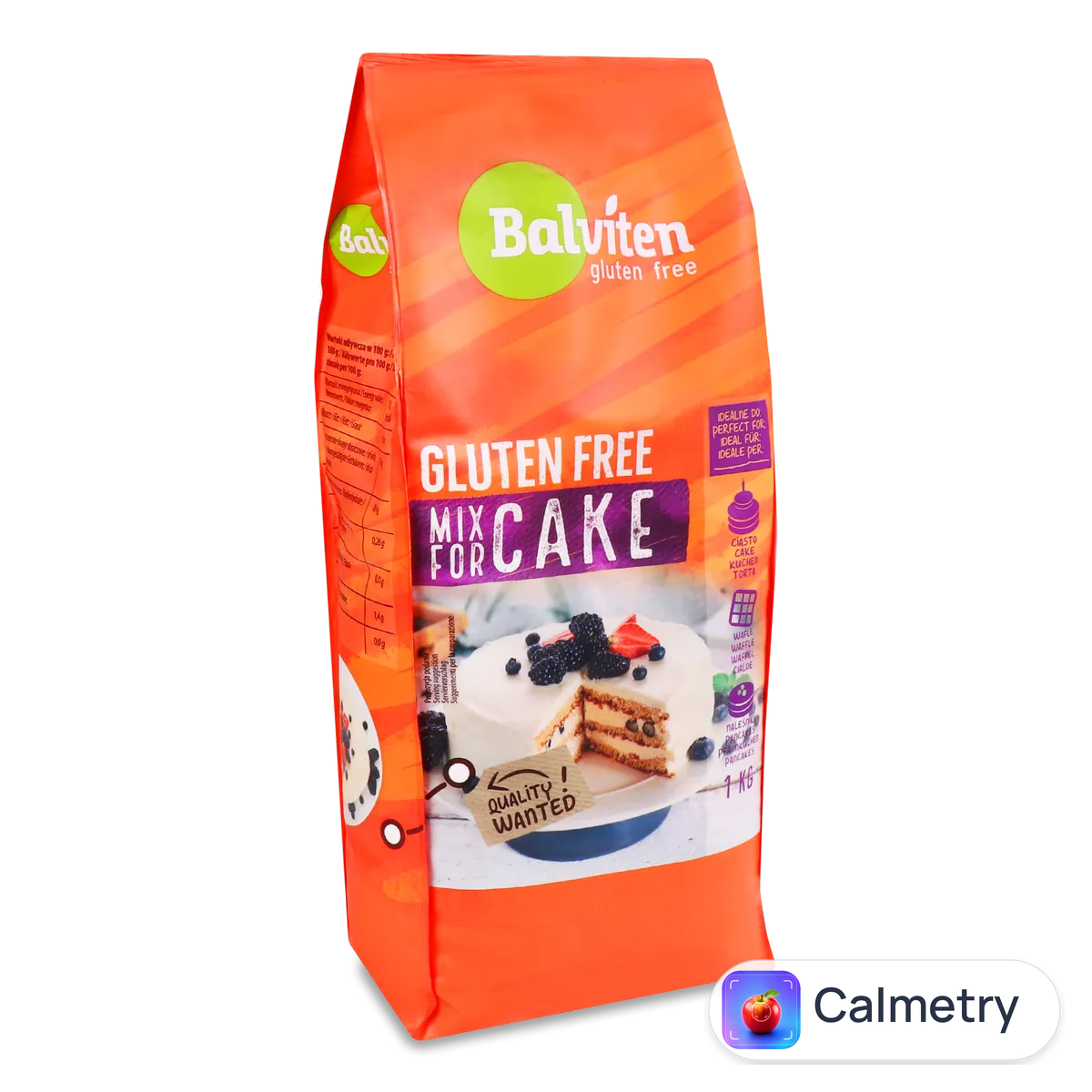 Суміш Balviten для приготування бісквіта без глютена 1кг