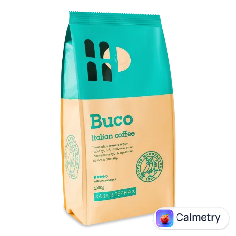 Кава зернова Buco Italian coffee