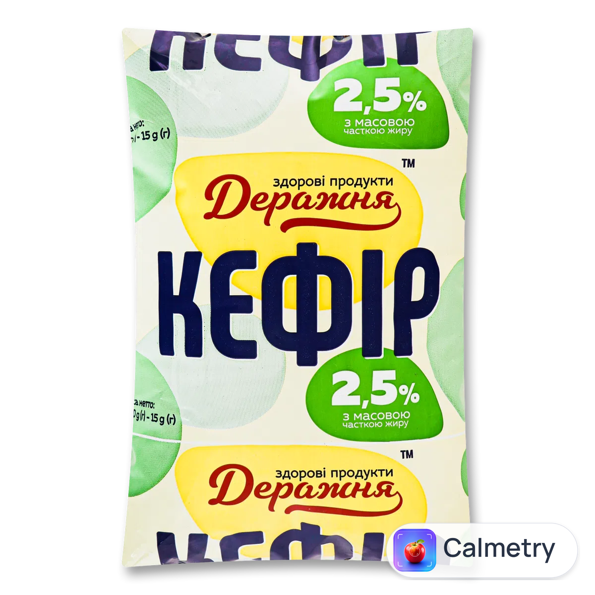 Кефір Деражня 2,5% п/е 900г