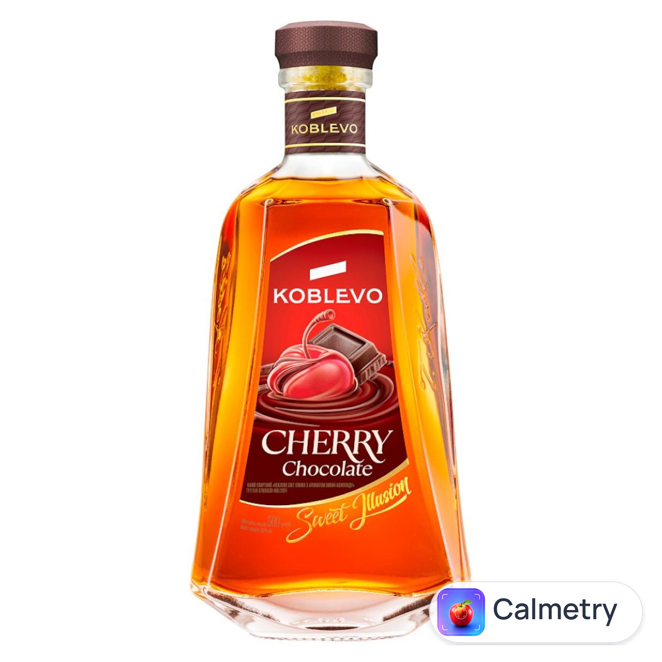Напій спиртний Koblevo Sweet Illusion Cherry Chocolate з ароматом вишні-шоколаду 30% 0,5л
