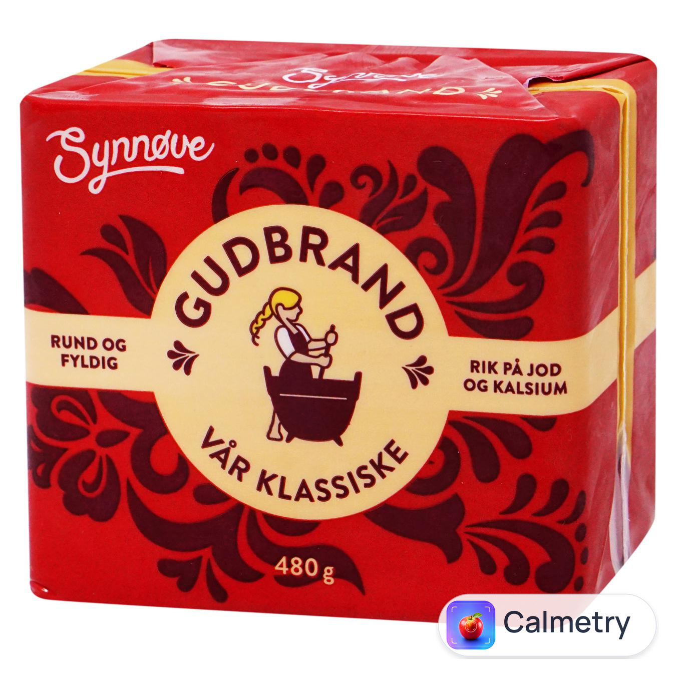 Сир Synnove Gudbrand Var Klassiske 35% ваговий — фото продукту
