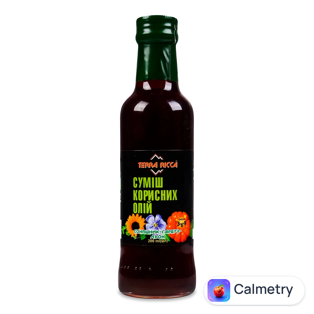 Суміш олій Terra Ricca соняшник-гарбуз-льон 200мл
