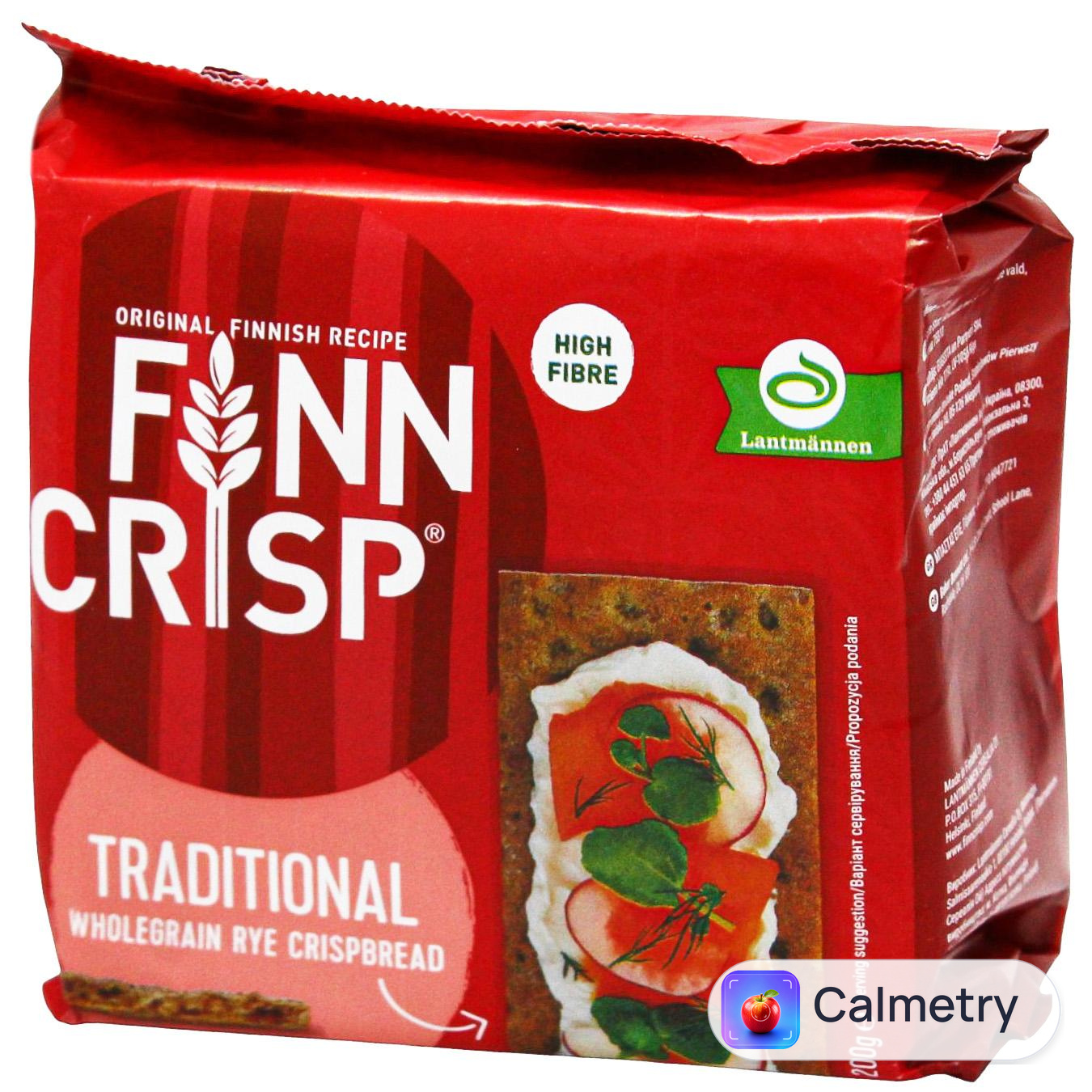 Хлібці Finn Crisp традиційні житні 200г — фото продукту