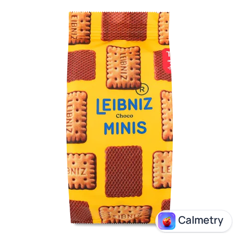 Печиво Bahlsen Leibniz Minis Choco з шоколадом