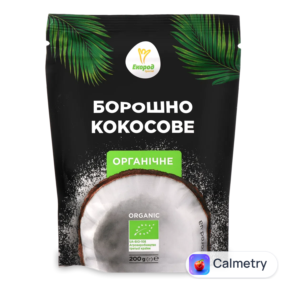 Борошно «Екород» кокосове органічне 200г