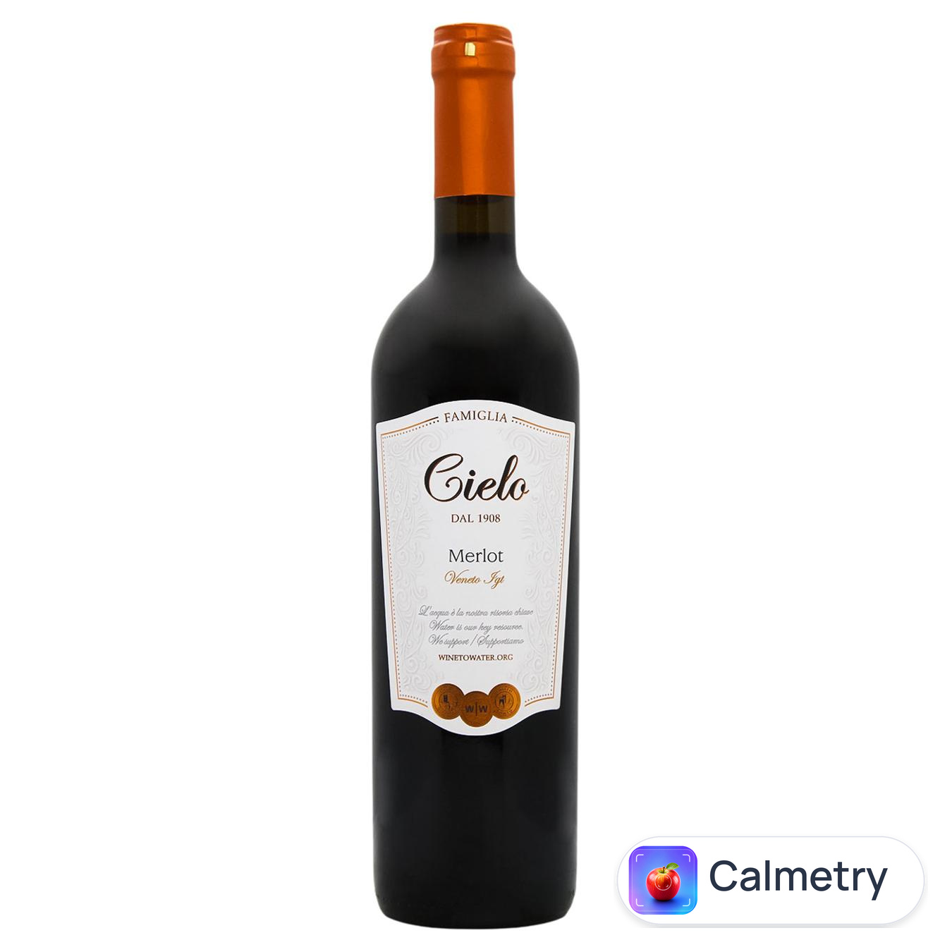 Вино Cielo Merlot червоне сухе 11% 0,75л