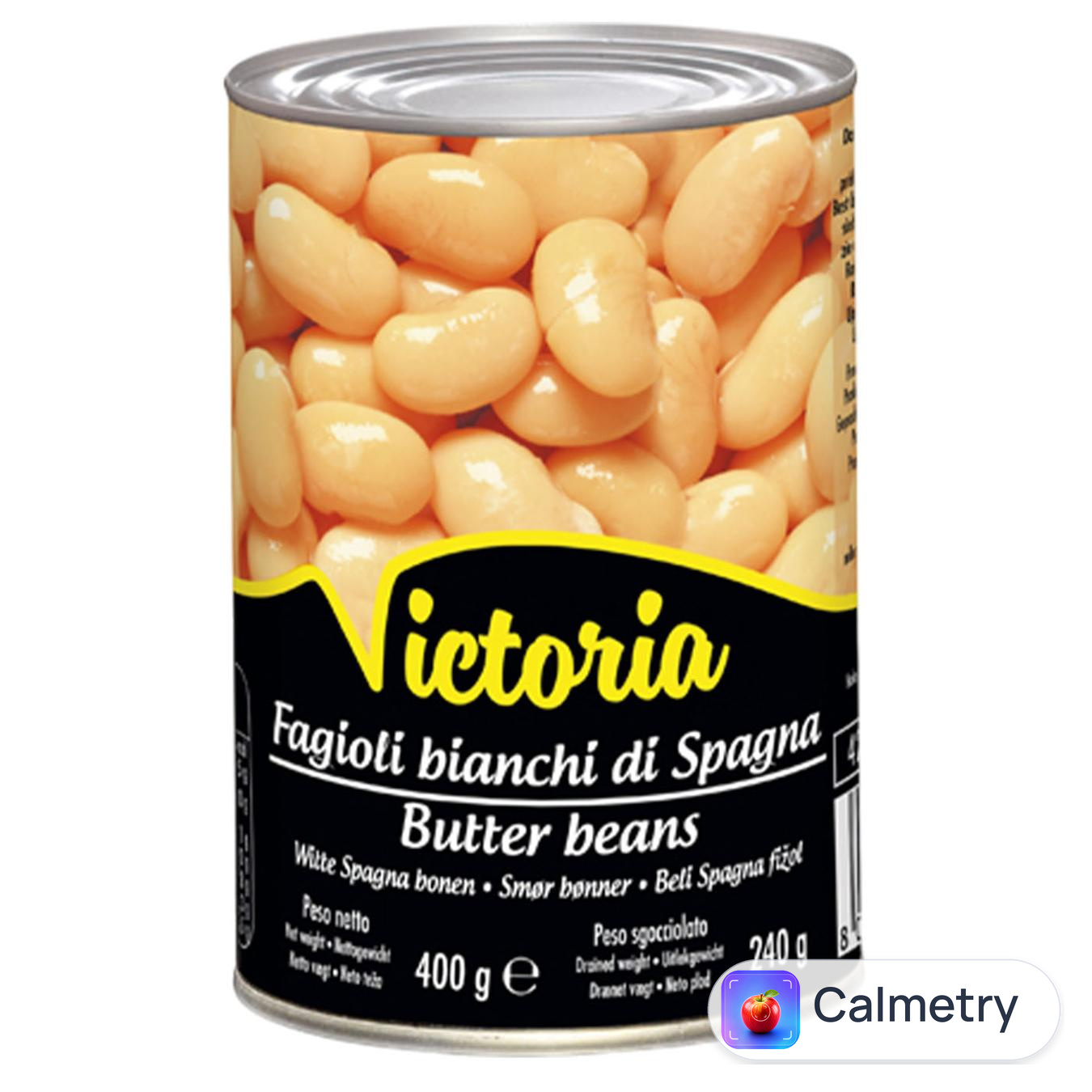 Квасоля Victoria біла 400г — фото продукту