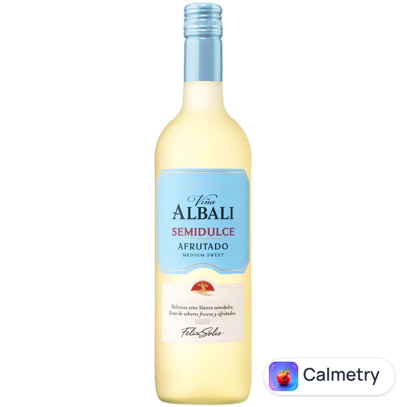 Вино Vina Albali Airen Semidulce біле напівсолодке 11,5% 0,75л