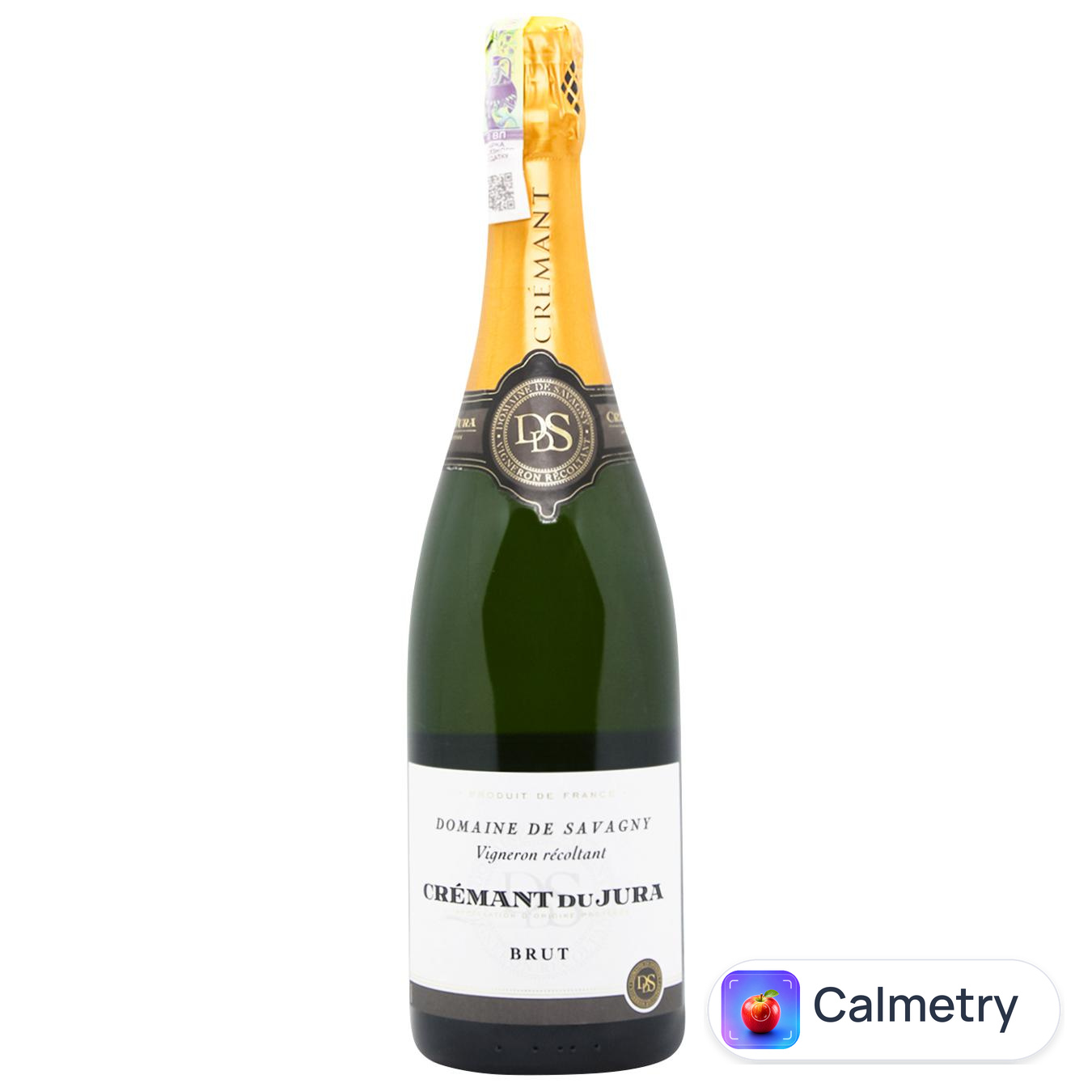 Вино ігристе Domaine de Savagny Cremant du Jura Blanc біле брют 12% 0,75л