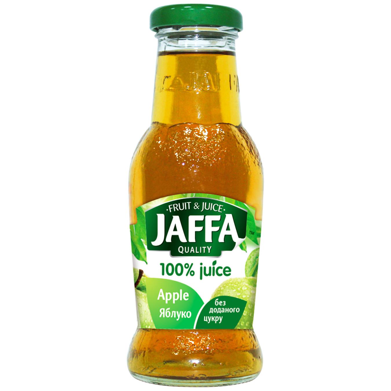 Сік Jaffa Яблучний без доданого цукру 250мл — фото продукту