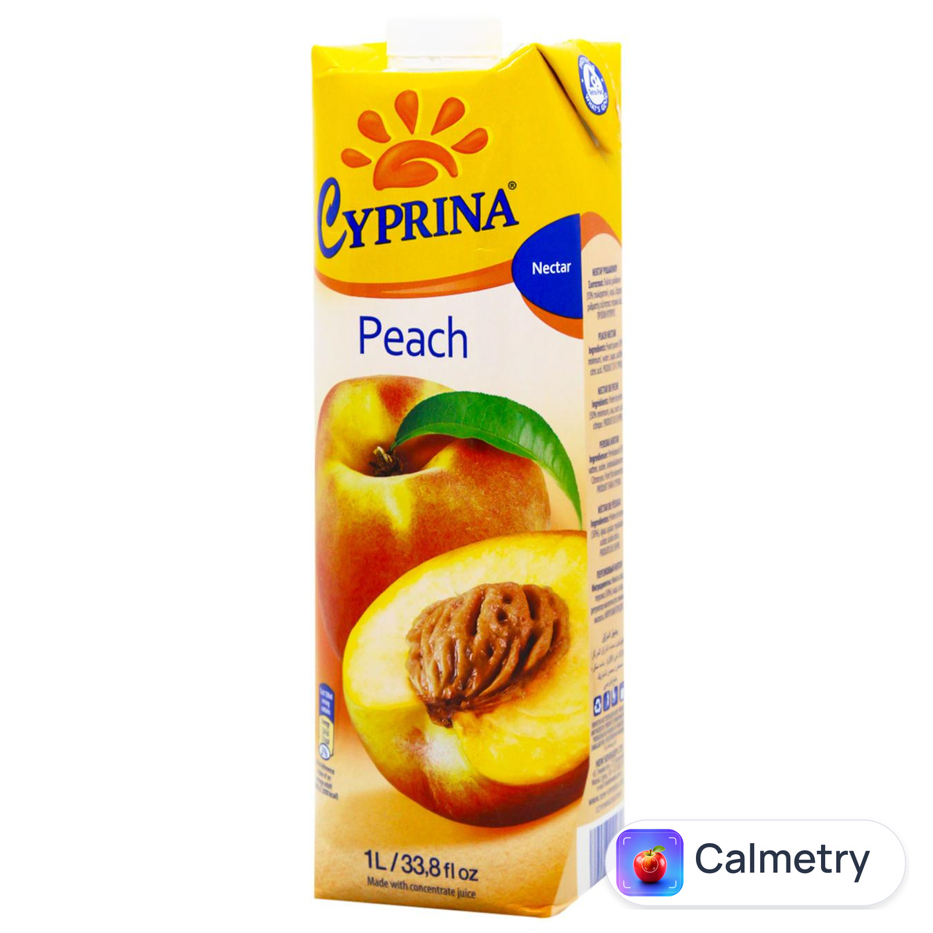 Нектар Cyprina персиковий 1л
