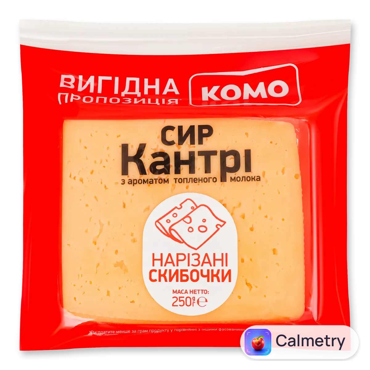 Сир «Комо» «Кантрі» 50% слайси
