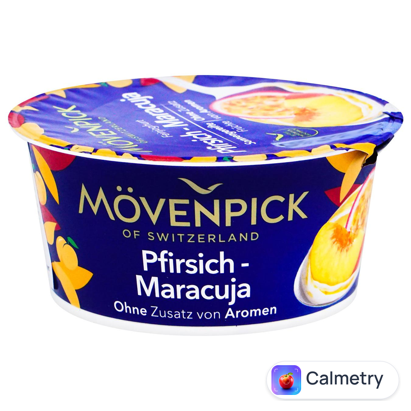 Йогурт Movenpick Персик-маракуйя 13% 150г