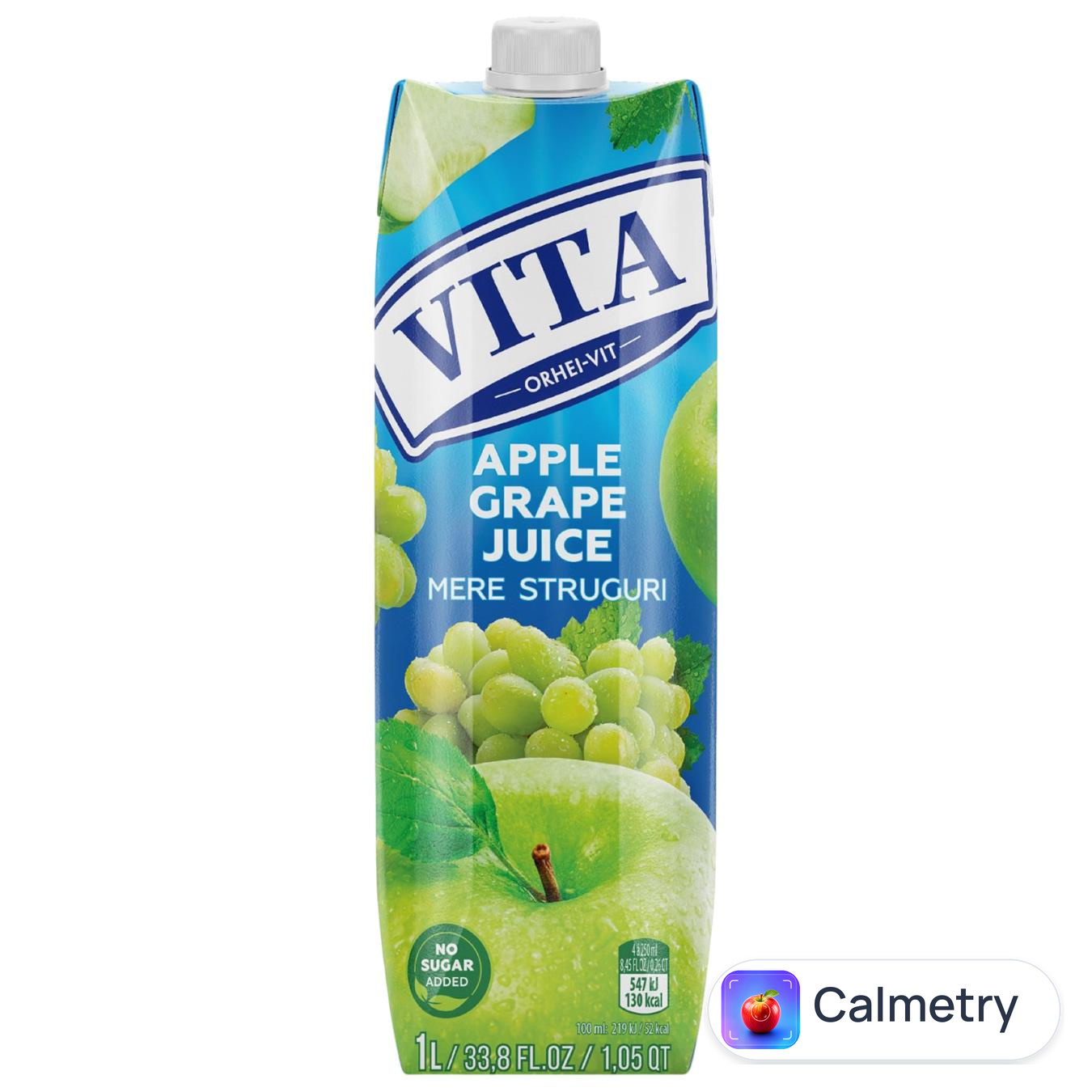 Сік Vita яблучно-виноградний 1л