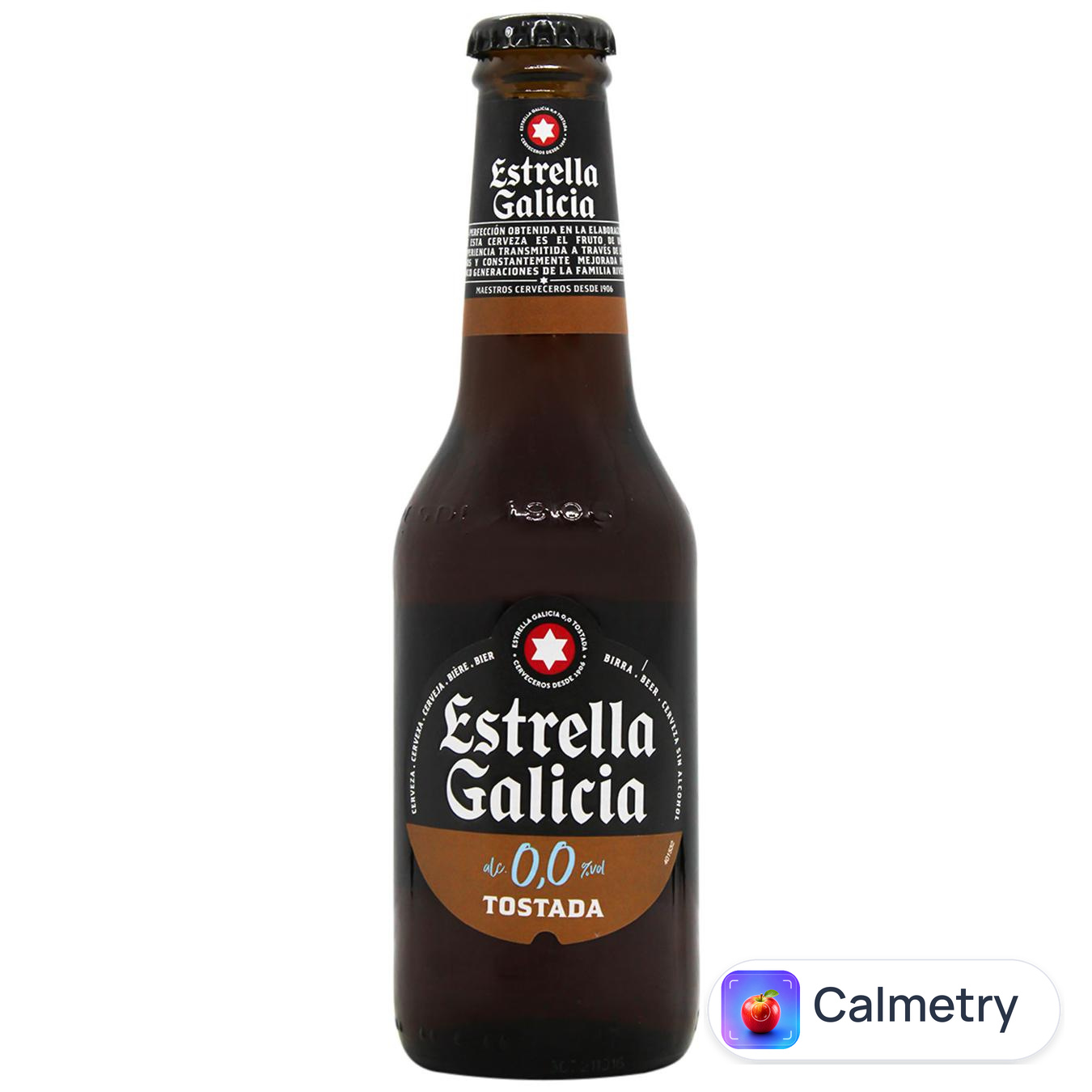 Пиво Estrella Galicia Tostada безалкогольне 250мл — фото продукту