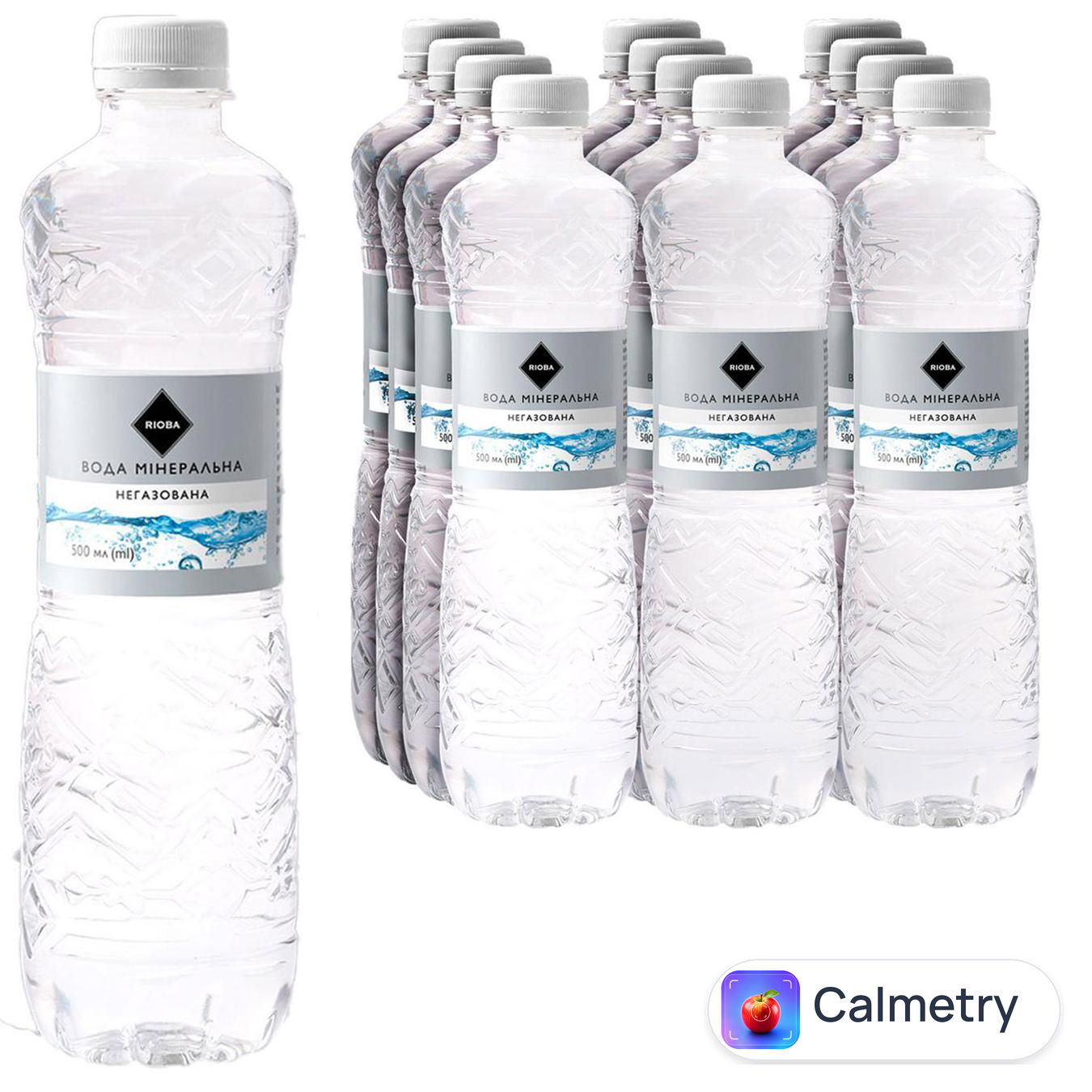 Вода мінеральна Rioba негазована 0,5л 12шт
