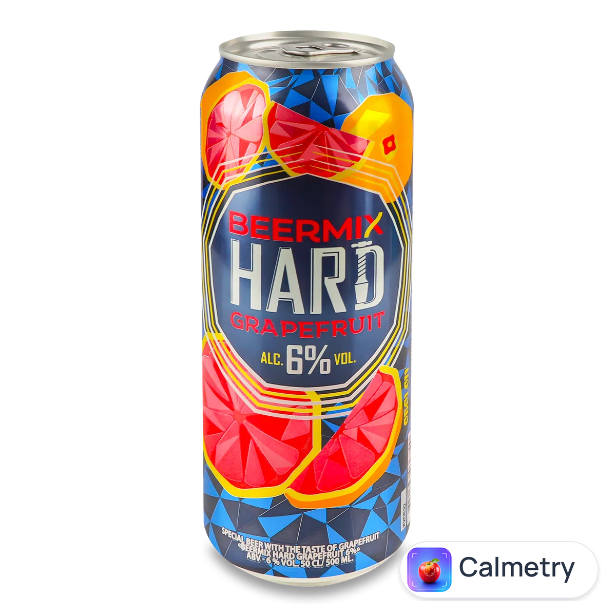 Пиво BeerMix Hard грейпфрут нефільтроване з/б 0,5л