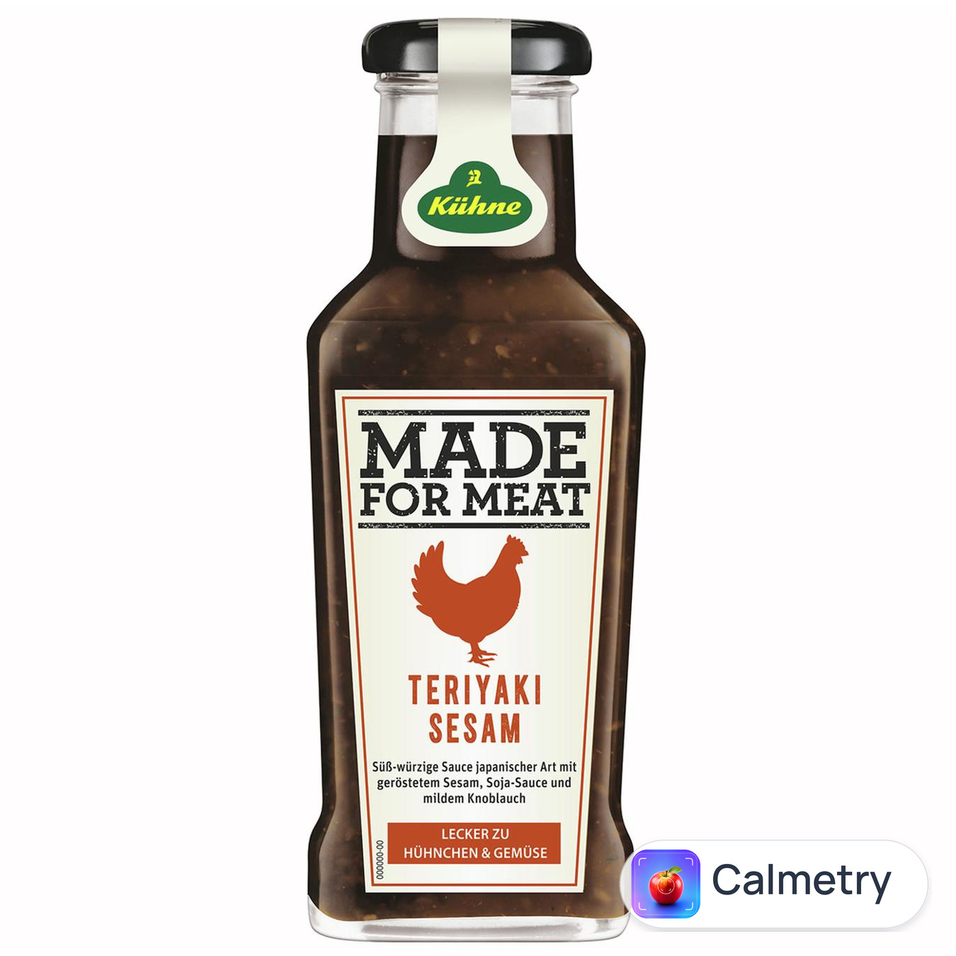 Соуc Kuhne Made for Veggies теріякі кунжут 235мл