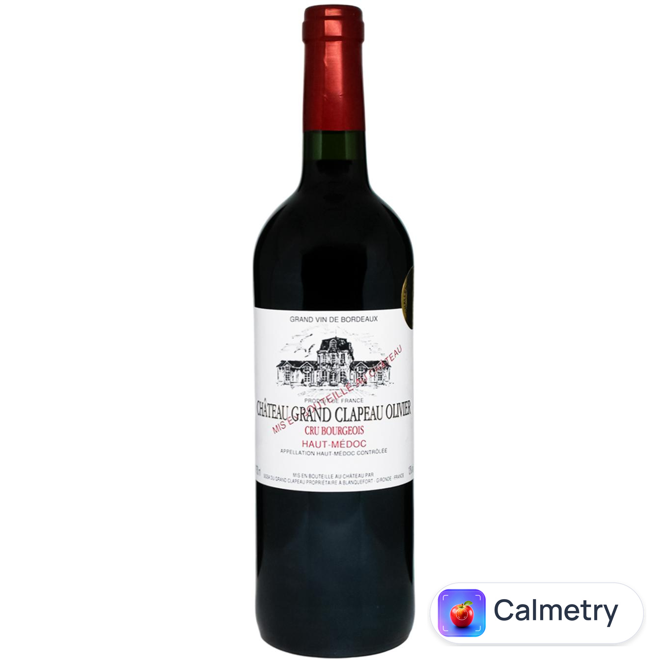 Вино Chateau Grand Clapeau Olivier Haut-Medoc червоне сухе 13% 0,75л