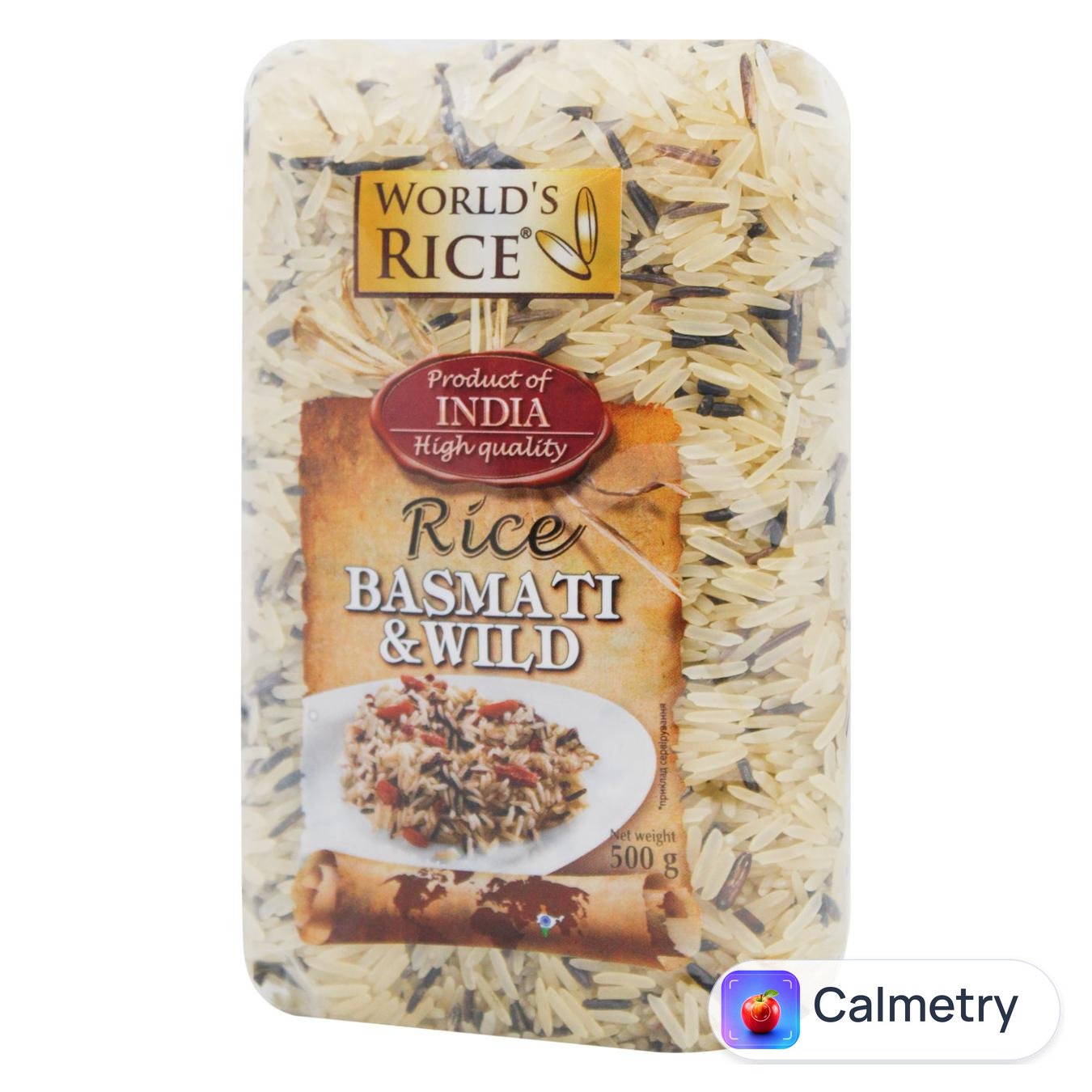 Рис World's Rice Басматі & Дикий 500г