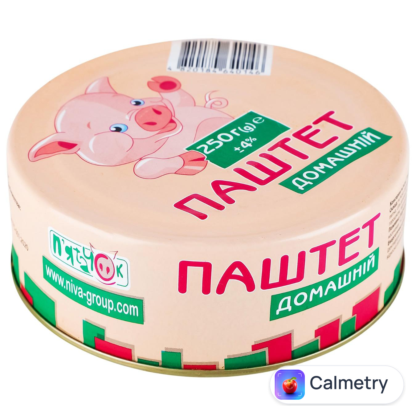 Паштет П'ятачок Домашній з/б 250г