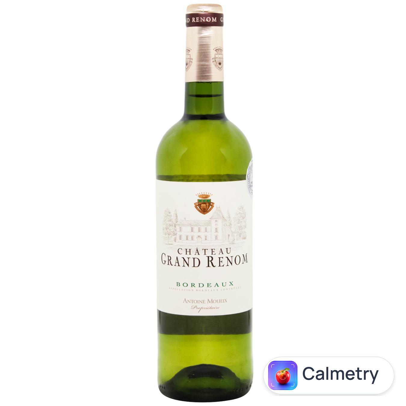 Вино Chateau Grand Renom біле сухе 12,5% 0,75л