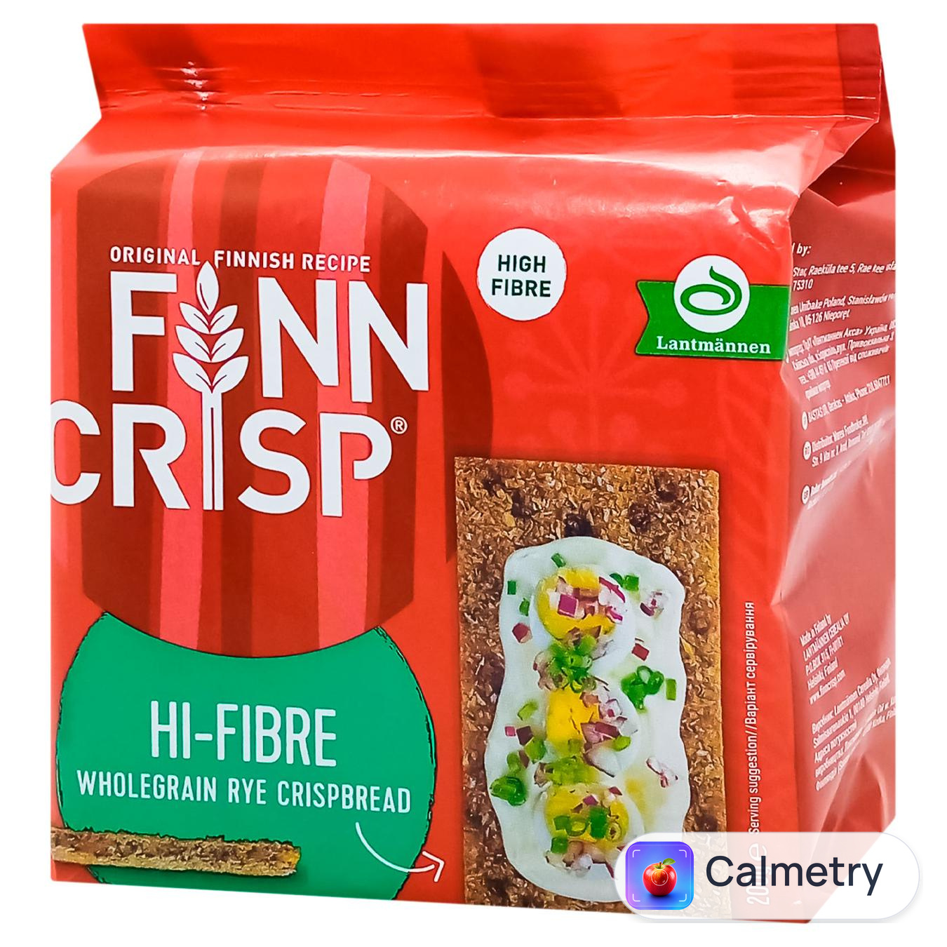 Хлібці Finn Crisp з висівками 200г — фото продукту
