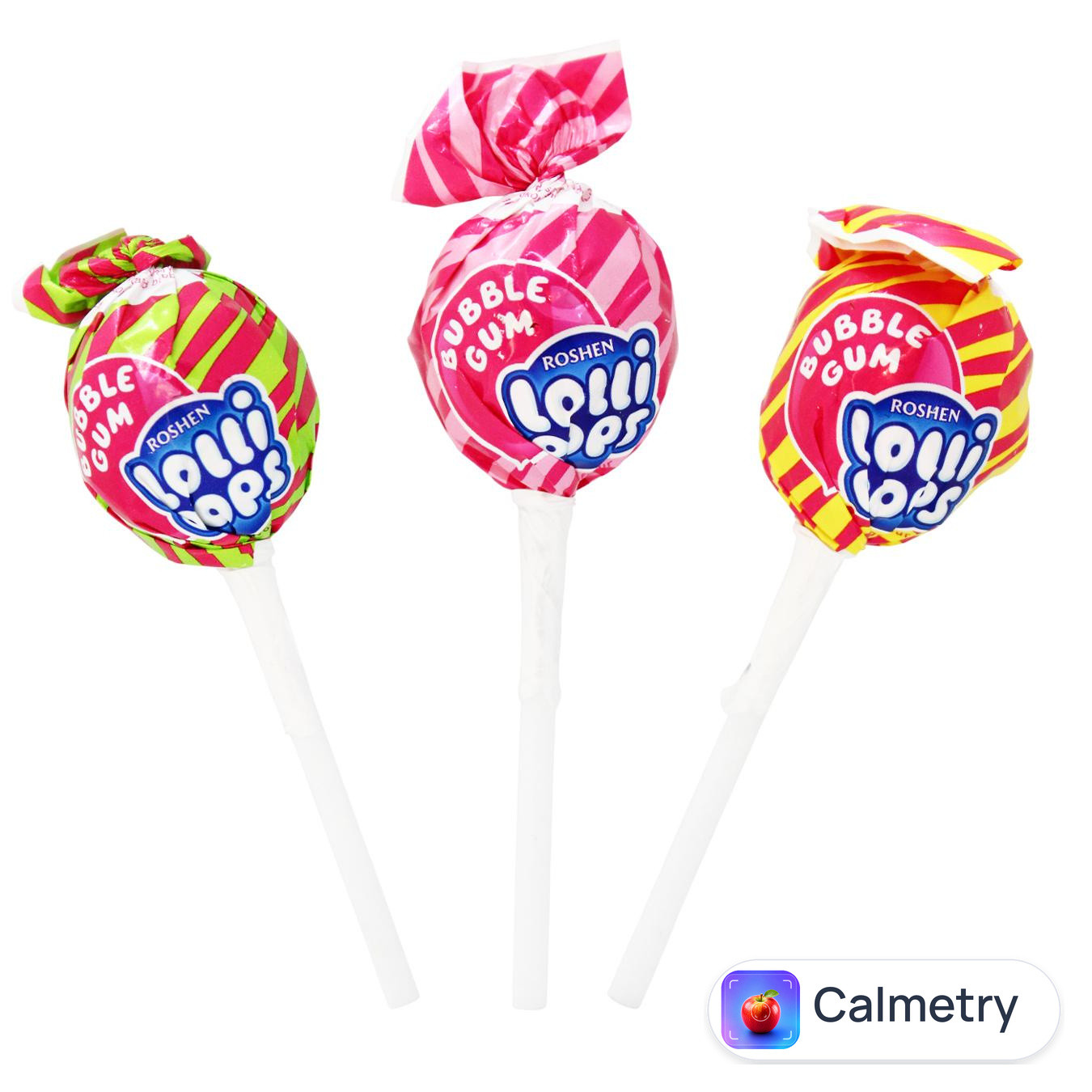 Карамель Roshen Lollipops Gum Фруктовий мікс — фото продукту