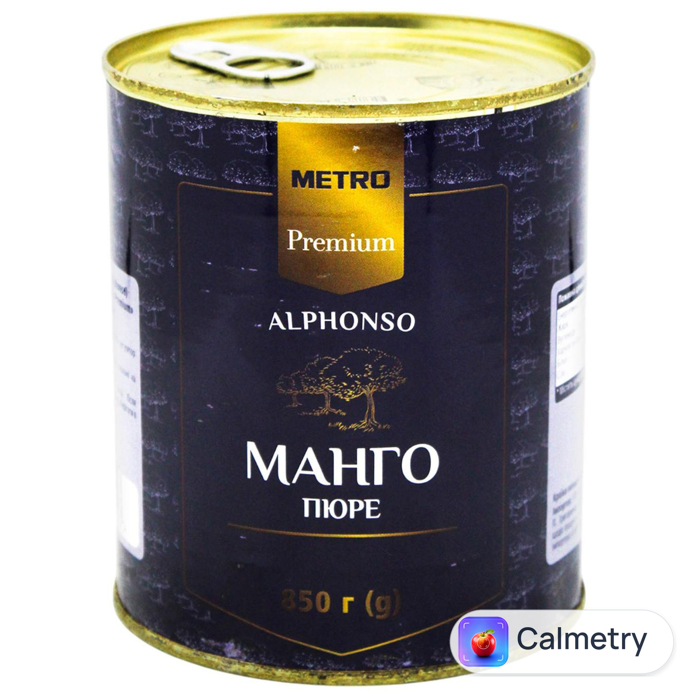 Пюре манго Metro Premium Alphonso без додавання цукру 850г