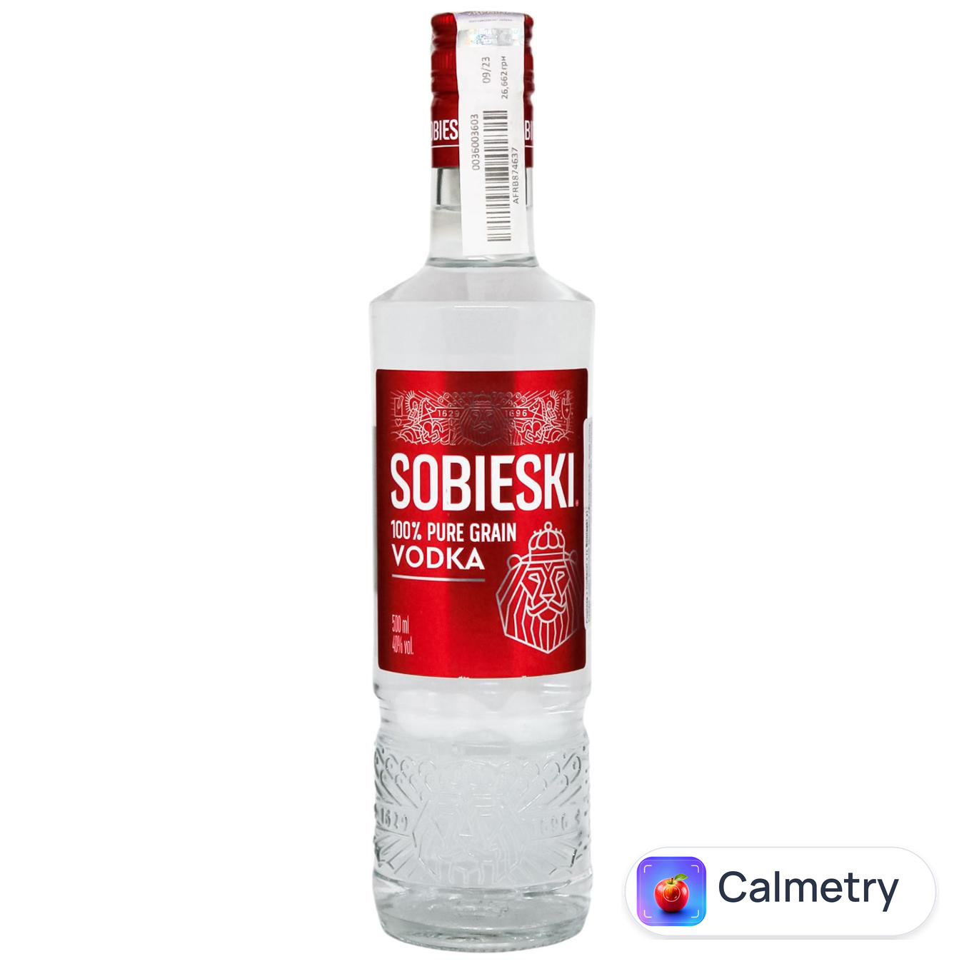 Горілка Sobieski Premium 40% 0,5л