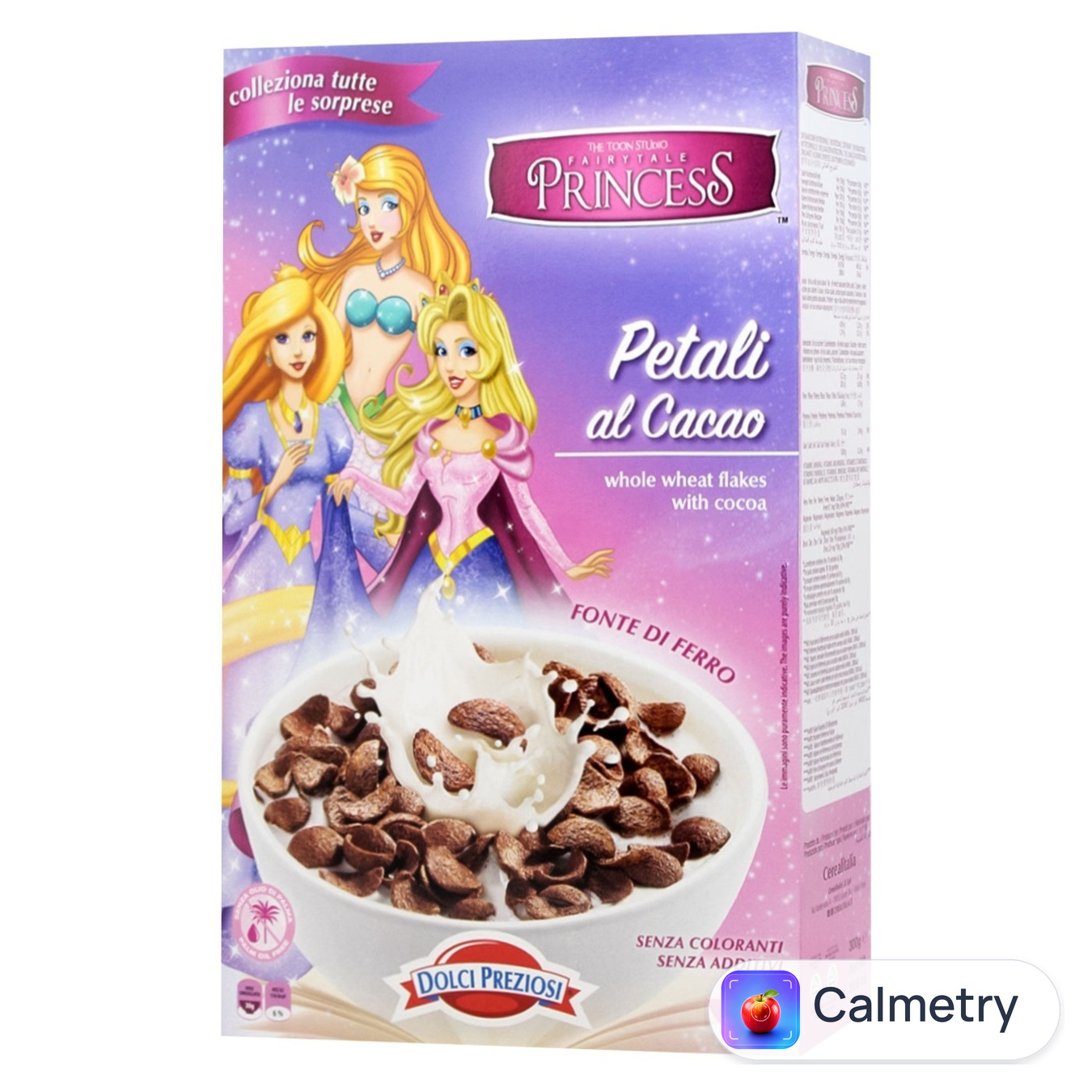 Пластівці Dolci Preziosi Principesse цільнозернові з какао 378г